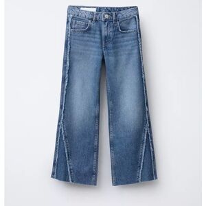Zara Kids Frayed Bootcut Jeans